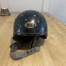 Vintage Cromwell The Noll BSA Motorcycle Helmet Pudding Basin