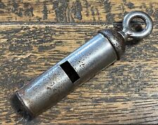 Vintage Tin Round Whistle with Pea 98mm