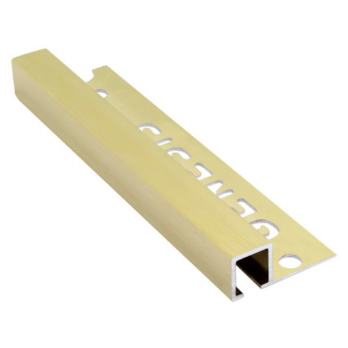 Genesis brushed brass tile - brushed,