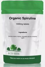 Spirulina 1000mg Organic Tablets – Immune Support & Energy Boost - ECOVITS