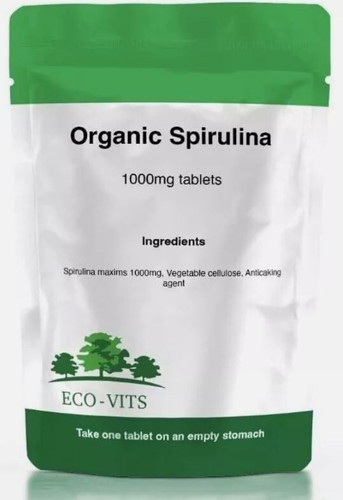 Spirulina 1000mg organic - 1000mg,