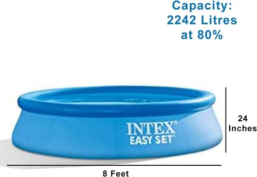 Intex 8ft swimming pool - swimming,