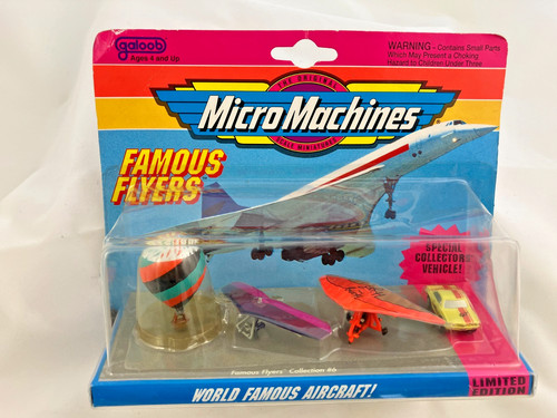 Micro machines famous - micro, flyers