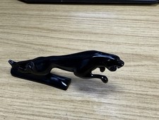Jaguar Resin Retro Fit Leaper Bonnet Hood Ornament GLOSS BLACK