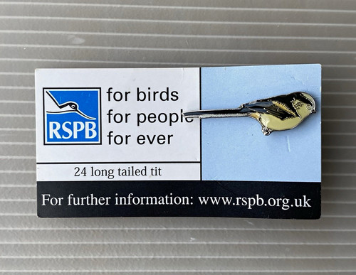 Rspb long tailed - tailed, enamel