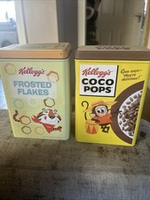 Kelloggs Vintage Cereal Tins