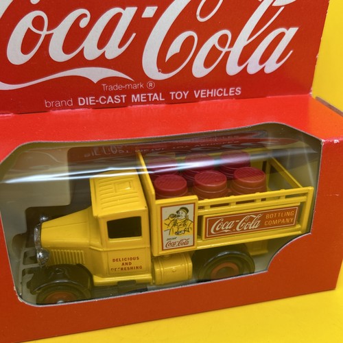 Coca cola yellow delivery - coca-cola,