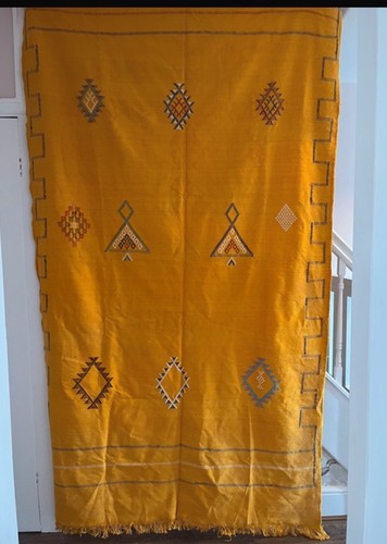 Moroccan cactus silk - moroccan, rug