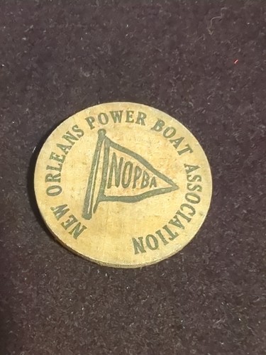 1968 wooden nickel - 1968, orleans