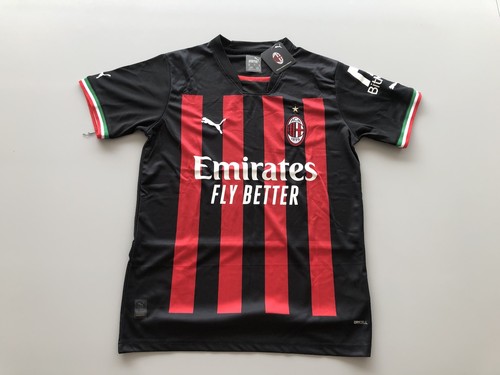 Milan football jersey m - ac, jersey,
