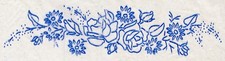 Vintage embroidery transfer - vintage,