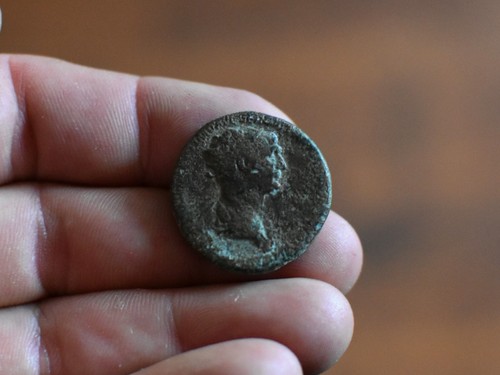 Ancient roman coin - roman,