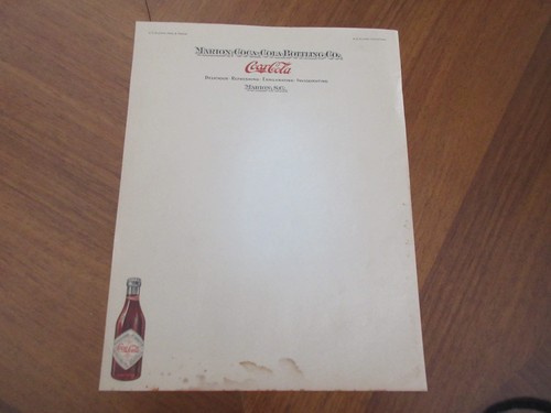 Coca cola stationery marion - stationery,