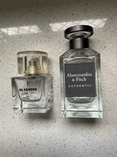 Empty aftershave bottles - empty,