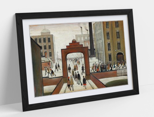 Lowry early morning - l.s., lowry,