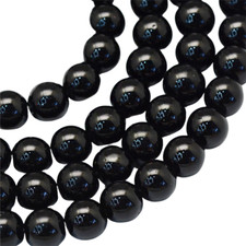 ❤ Glass Pearls Beads 3,4,6,8,10,12mm CHOOSE COLOURS SIZES Jewellery Making UK ❤