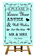 Aqua Wish Tree Guest Book