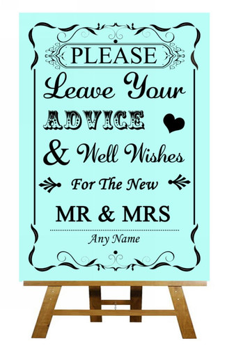 Aqua wish tree guest - wish, book