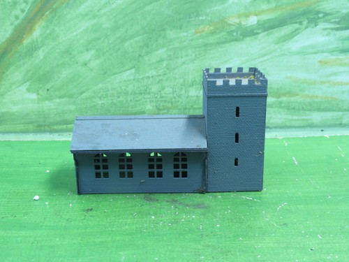 Kit built plastic church - plastic, n