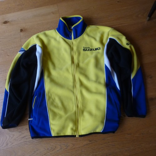 Team suzuki fleece yellow - fleece,