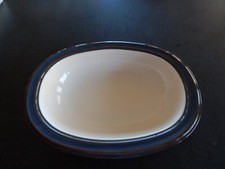 DANSK SIROCCO INDIGO BLUE OVAL