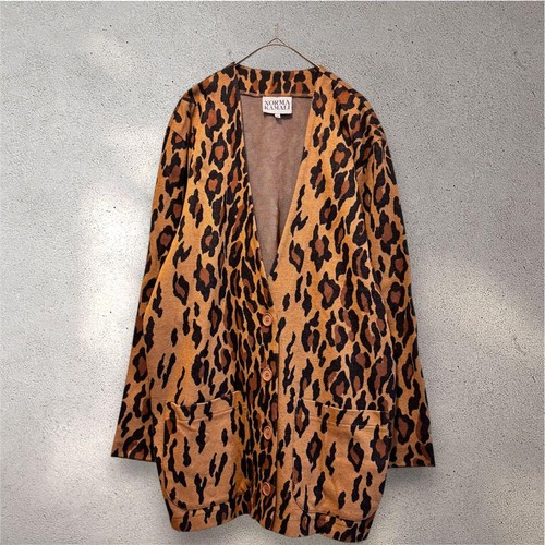 Norma kamali leopard print - kamali,