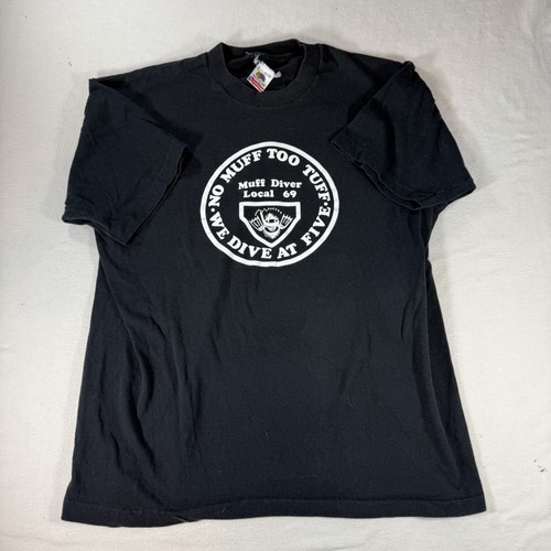 Vintage muff diver t - "muff, diver"