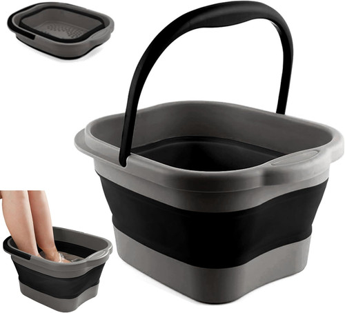 Collapsible foot tub - collapsible,