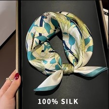 100% Mulberry Silk Square
