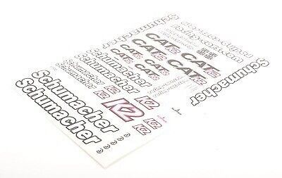 Schumacher decal sheet - -, cat