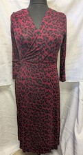 Oasis Red Animal Leopard Print