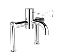 Inta HTM09051CP.2 Safe Touch Thermostatic Sequential Deck Mounted Mixer Tap