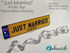 Just Married Personalised