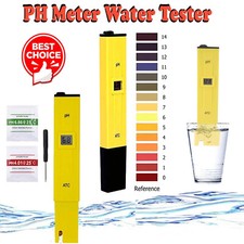PH Meter LCD Digital Electric Tester Hydroponics Aquarium Water Tester Kit UK