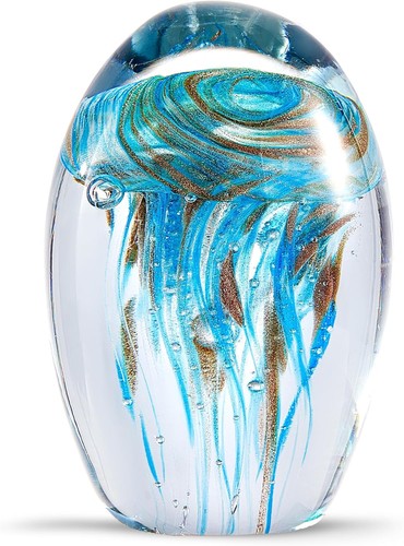 Hand blown glass - glass, jellyfish