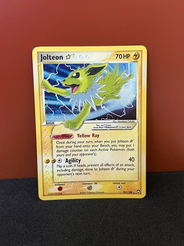 Jolteon gold star - gold, ex