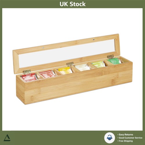Elegant bamboo tea storage - bamboo,