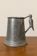 Victorian Pewter Christening