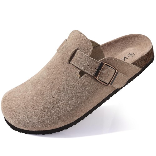 Shevalues women suede clogs - shevalues, women's
