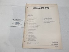 1981 Spare Parts List for