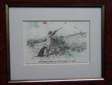 1924 Punch Cartoon. September from the Dog's Point of View. George D. Armour