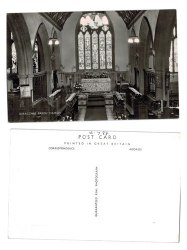 Postcard interior of - interior,