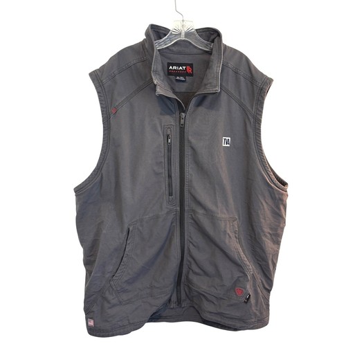 Ariat canvas vest - ariat, mens