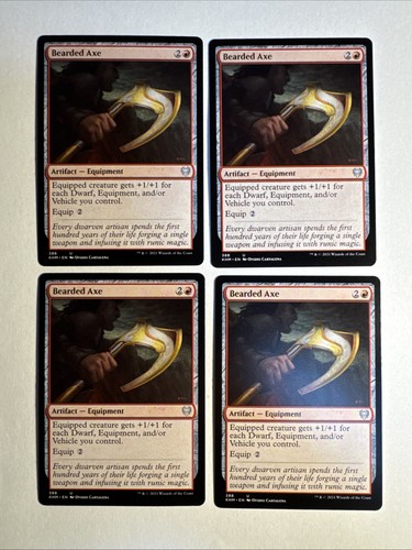 Mtg kaldheim bearded - 4x,