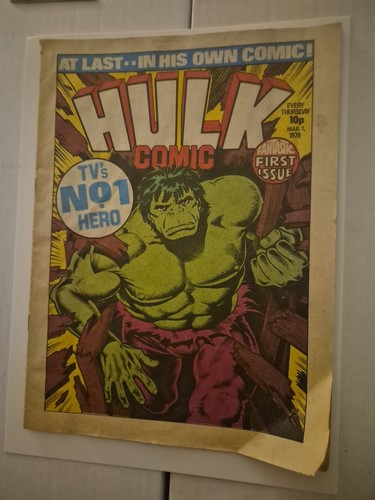Hulk comic 1979 - 1979, uk