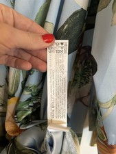 Zara Blue Floral Satin Silky