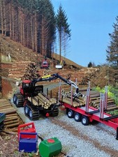 RELISTIC TIMBER LOGS 58mm  X4