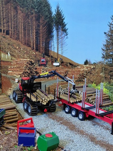 Relistic timber logs - timber,
