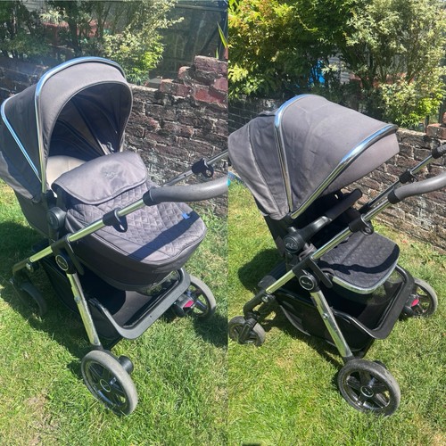 Silver cross pram and - cross,