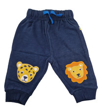 Ex Frugi Joggers Crawlers Boys Girls Cotton TrousersApplique 2-5 Yrs NEW